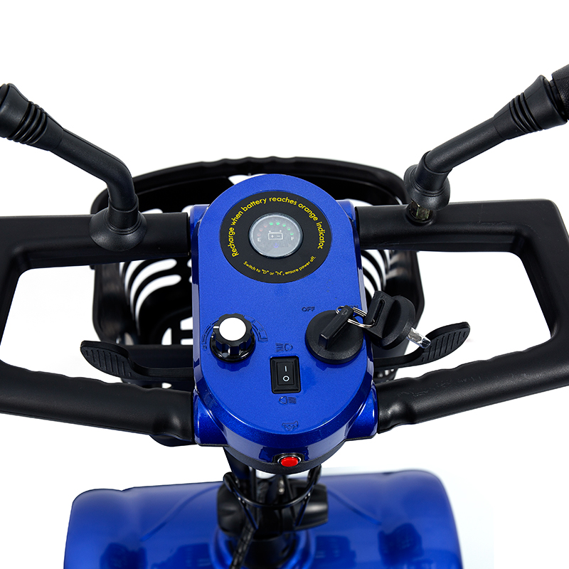 Xe tay ga di động gấp 4 bánh hạng nặng YL-08S với khả năng leo dốc 12 °