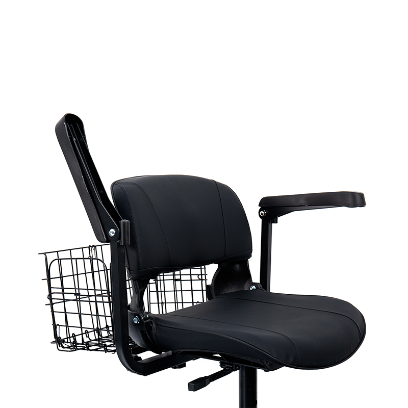 YL-07 Xe tay ga di động chạy bằng điện có thể gập lại 4 bánh có giỏ