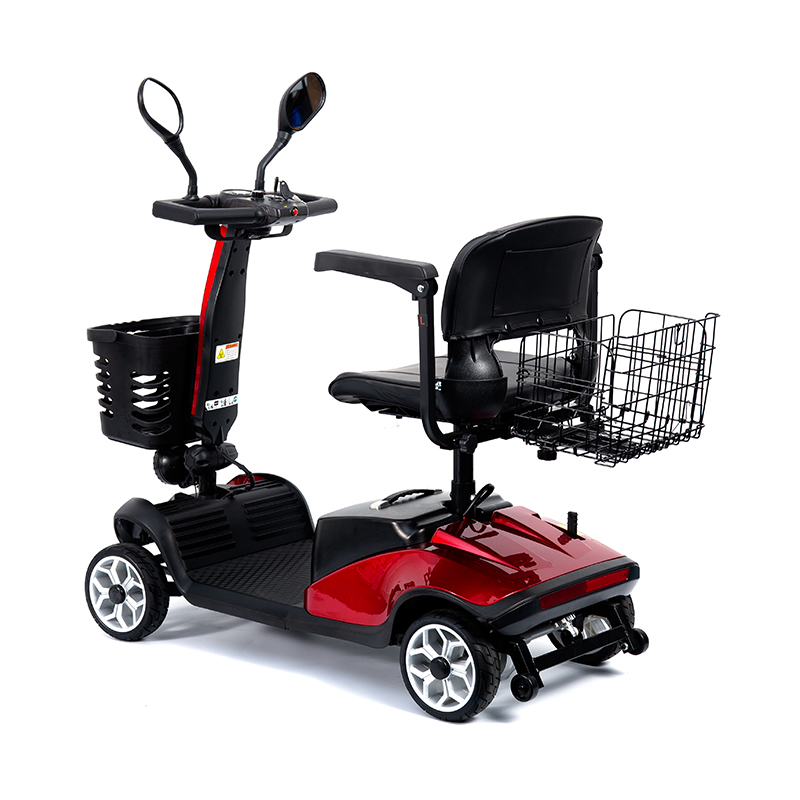 YL-07T Xe tay ga di động chạy bằng điện có thể gập lại 4 bánh