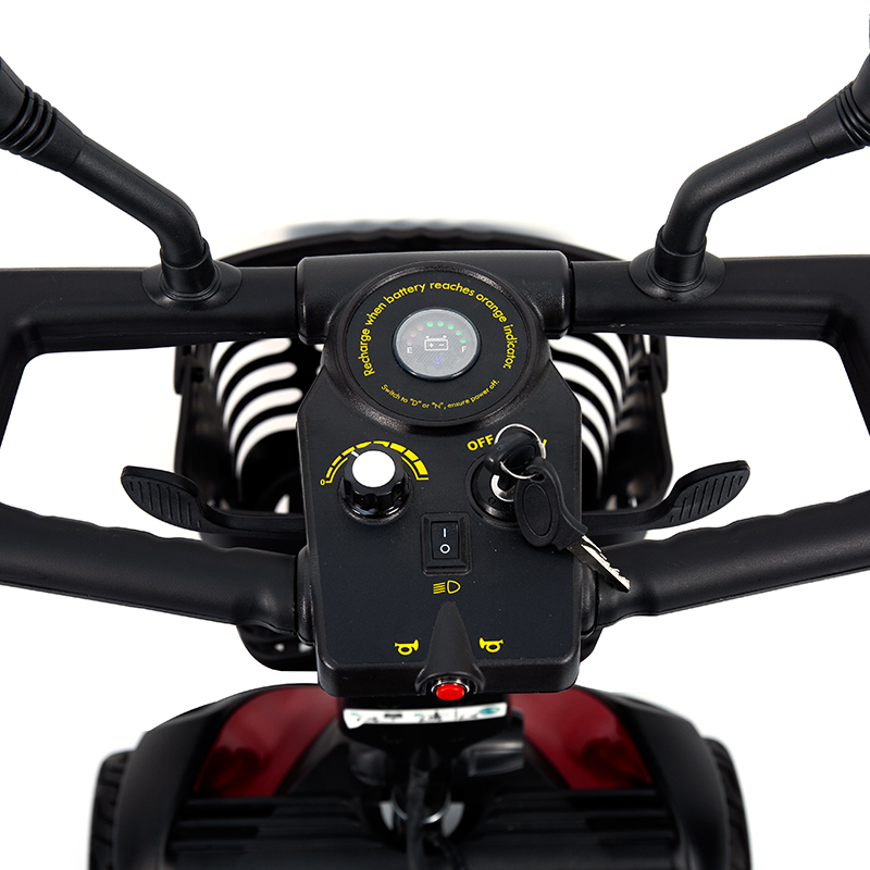 YL-07T Xe tay ga di động chạy bằng điện có thể gập lại 4 bánh