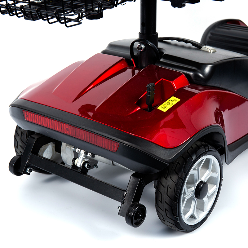 YL-07T Xe tay ga di động chạy bằng điện có thể gập lại 4 bánh