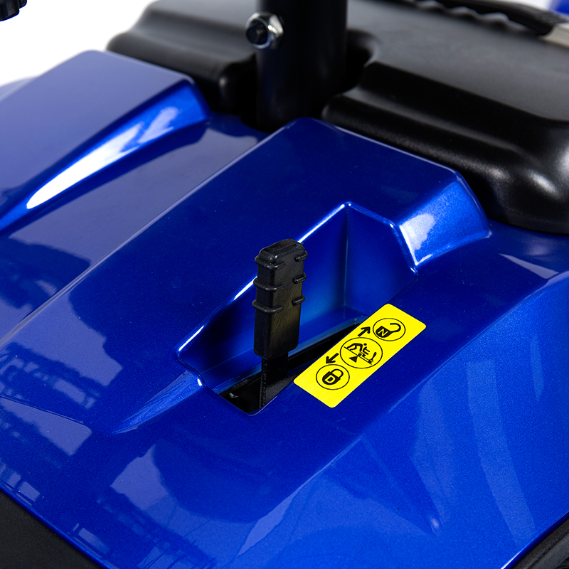 Xe tay ga di động nhẹ 4 bánh gấp YL-09B có giỏ