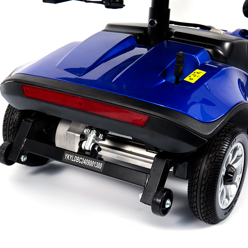 Xe tay ga di động nhẹ 4 bánh gấp YL-09B có giỏ