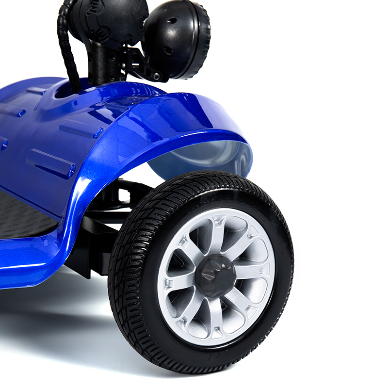 Xe tay ga di động nhẹ 4 bánh gấp YL-09B có giỏ