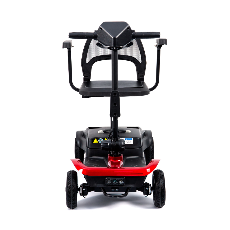 Xe trượt scooter 4 bánh hạng nhẹ YL-02 dành cho người cao tuổi, có ghế xoay 360°