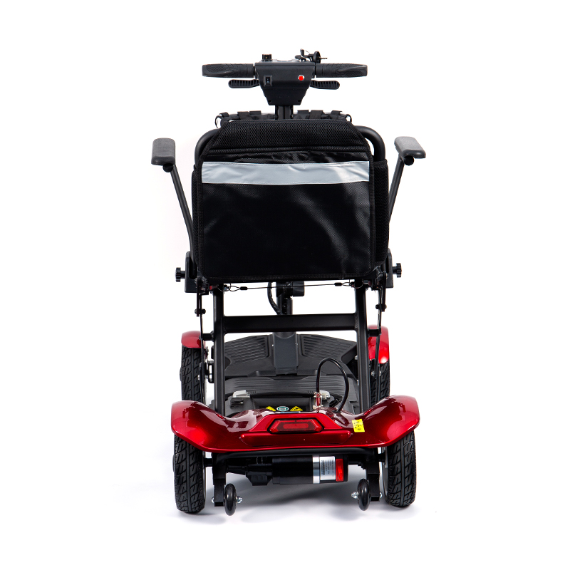 Xe tay ga điện du lịch 4 bánh YL-211 dành cho người cao tuổi có đèn pha LED, giỏ